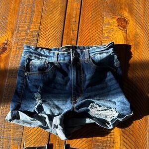 Kendall & Kylie Blue Jean Shorts